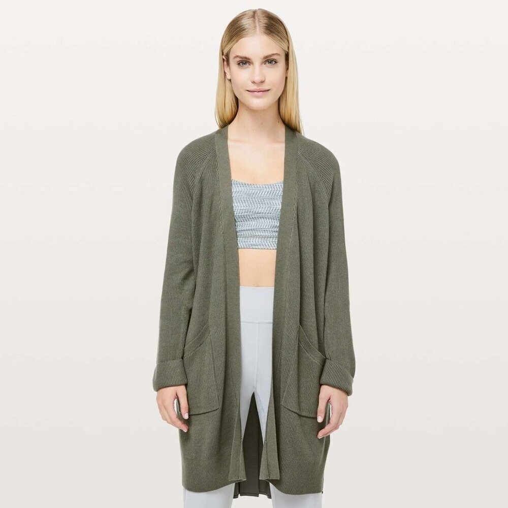 LULULEMON Still At Ease Wrap‎ No Size Tag Check Measurements